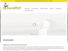 Tablet Screenshot of friedrichskoog-spitze.de